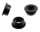 1x Schnelleinbau-Tülle 10x14x17 - 1,5mm  (PVC, schwarz, einseitig)