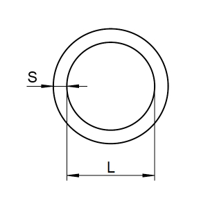1x O-Ring geschweißt Ø20x3  (Art 8229, A4)