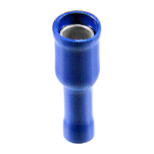 1x Rundsteckhülse 5mm bis 2,5mm²  (blau, PVC...