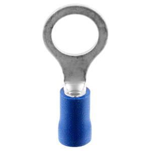 1x Ring-Kabelschuh bis 2,5mm² M8  (blau, PVC...